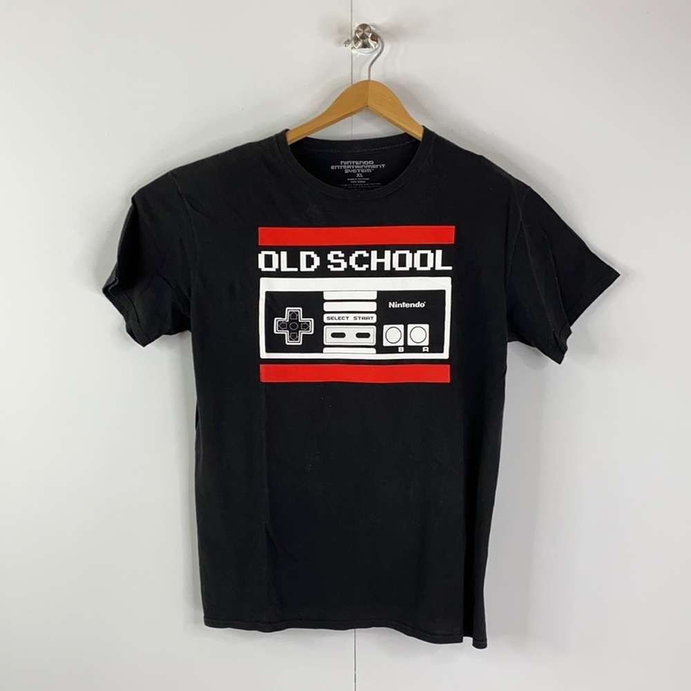 Nintendo Old School Graphic Controller Shirt